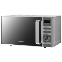 Микроволновая печь ARDESTO, 20л, электр.управл., 700Вт, дисплей, откр.ручкой, серебристый