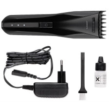 Машинка для стрижки  Ardesto HC-Y20-B, мережа+акум., насадок-2, сталь, чорний