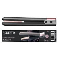 Випрямляч Ardesto Pink Touch, 50Вт, 160-200C, акумуляторний, кераміка, USB-C > USB-A, сірий+рожевий
