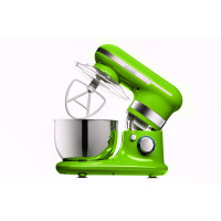 Міксер Ardesto планетарний 800Вт, насадки-3, чаша-нерж., метал, 4л, Pulse-режим, зелений