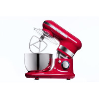 Миксер Ardesto планетарный 800Вт, насадки-3, чаша-нерж., металл, 4л, Pulse-режим, красный