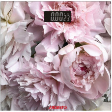 Ваги Ardesto підлогові Peonies, 150кг, AAAx2 в комплекті, скло, багатокольорові