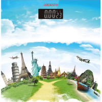 Весы Ardesto напольные Travel, 150кг, AAAx2 в комплекте, стекло, многоцветные