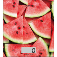 Весы Ardesto кухонные Watermelon, 5кг, AAAx2 в комплекте, стекло, многоцветный