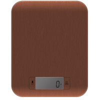 Ваги Ardesto кухонні, 5кг, CR2032x2 в комплекті, метал, бронзовий