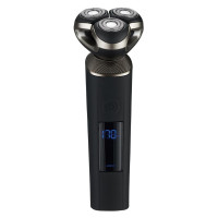 Бритва электр. Ardesto роторная SHRR-B8WDR, 8Вт, бритв.головок-3, Li-Ion, сух.+влажн., черный