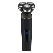 Бритва електр. Ardesto роторна SHRR-B8WDR, 8Вт,  бритв.головок-3, Li-Ion, сух.+волог., чорний