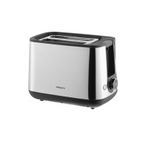 Тостер Ardesto Steel Collection 800Вт, метал/пластик, сріблясто-чорний