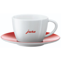 Набір чашок JURA з лого для капучино 2шт (24036)