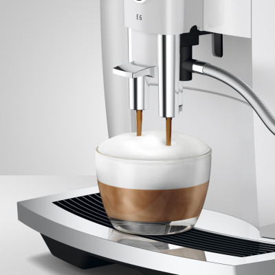 Кавомашина JURA E6 Piano White EC (15438)