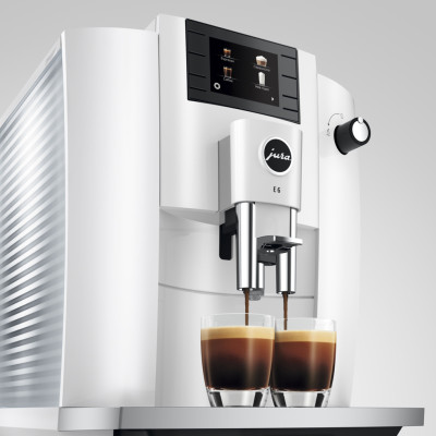 Кавомашина JURA E6 Piano White EC (15438)