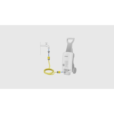  Karcher Комплект для підключення минимойки: шланг 10 м + 2 коннектора(2.645-156.0)