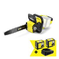 Акумуляторна ланцюгова пила Karcher CNS 36-35 Battery + Швидкозарядний комплект + Акумулятор(9.612-129.0)