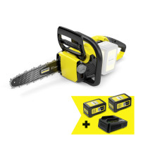 Акумуляторна ланцюгова пила Karcher CNS 18-30 Battery + Швидкозарядний комплект + Акумулятор(9.611-915.0)