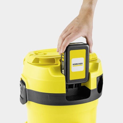 Акумуляторний господарський пилосос Karcher WD 2-18(1.628-500.0)