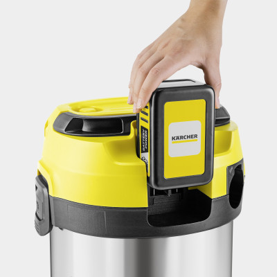 Акумуляторний господарський пилосос Karcher WD 3-18 S(1.628-575.0)
