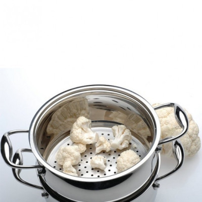 Кастрюля BergHOFF Essentials с пароваркой, 20 см, 3,9 л (1100177)
