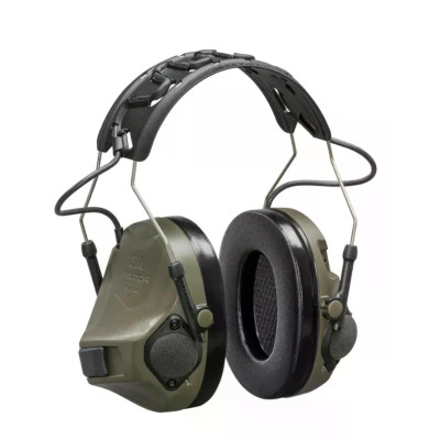 Активні тактичні навушники 3M PELTOR ComTac VIII (MT14H418A-02GN), без мікрофона і кабеля до рації