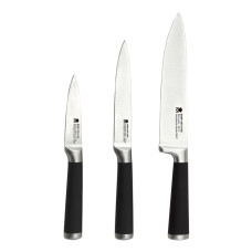 Набор кухонных ножей Bergner MasterPro Foodies collection, 8.8/12.5/20 см, 3 шт (BGMP-4207-6-INC)
