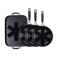 Набор посуды Bergner MasterPro Smart, 8 пр. (BGEU-5599)