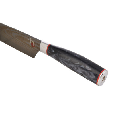 Нож кухонный Bergner MasterPro Tetsu, черный, 20 см (BGMP-4126-MBK)