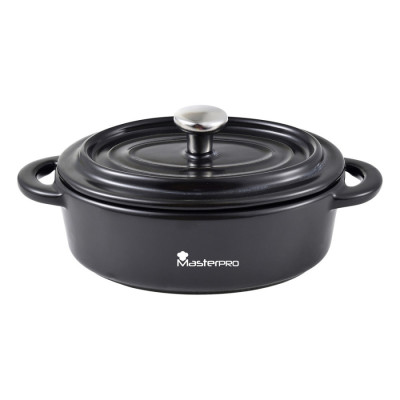 Форма для запікання Bergner MasterPro Foodies cook & share, 16X9,8 см, овальна (BGMP-10203)
