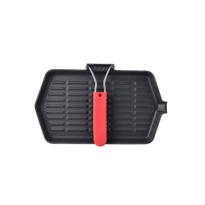 Сковорода-гриль Bergner Bbq lovers, 34.3x20.4 см (BG-34131-BK)