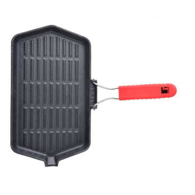 Сковорода-гриль Bergner Bbq lovers, 34.3x20.4 см (BG-34131-BK)