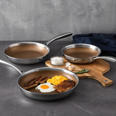 
              Сковорода MasterPro Giro 3, 24 см (BGMP-2115)
                          