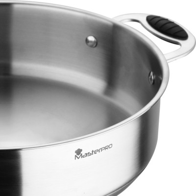 Сотейник з кришкою Bergner MasterPro Foodies collection, 4.4 л (BGMP-1594)