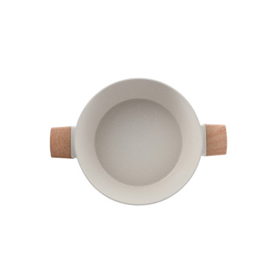 Сотейник з кришкою Bergner Naturally, 28 см (BG-34747-CR)