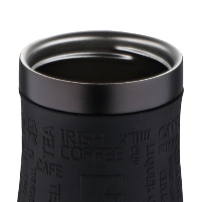 Термокружка Bergner Walking anywhere, 400 мл (BG-37518-MBK)