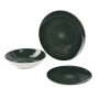 Набір тарілок Bergner Excalibur green, 12 предметів (BG-10243-GR)