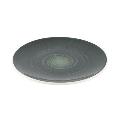 Набір тарілок Bergner Excalibur green, 12 предметів (BG-10243-GR)