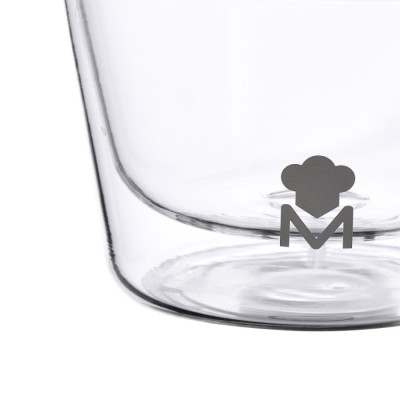 Піала з подвійними стінками Bergner MasterPro Mixology, 200 мл (BGMP-20101)