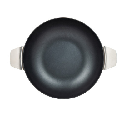 Сковорода вок з двома ручками Bergner MasterPro Sigma, 28 см (BGMP-1658-MM)