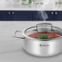 
              Каструля з кришкою Bergner Steelblue, 24 см (BG-33222-BL)
                          