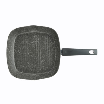 Сковорода-гриль Bergner Orion, 28x28 см (BG-8520-MBG)