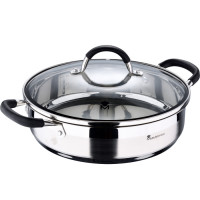 Сотейник Bergner MasterPro Foodies collection, 3,8 л (BGMP-1503-BK)