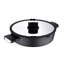 Сотейник з кришкою Bergner Ion plus, 28 см (BG-35913-BK)
