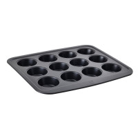 Форма для випікання мафінів Bergner MasterPro Foodies collection, на 12 маффінів (BGMP-7342)