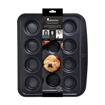 Форма для випікання мафінів Bergner MasterPro Foodies collection, на 12 маффінів (BGMP-7342)