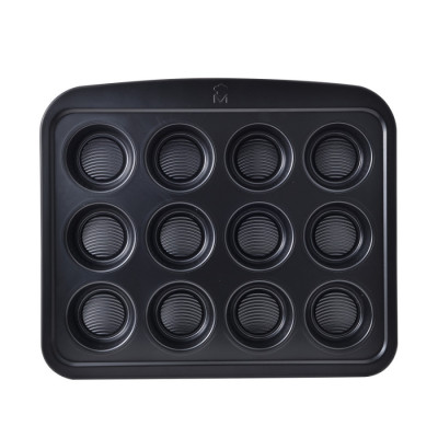 Форма для випікання мафінів Bergner MasterPro Foodies collection, на 12 маффінів (BGMP-7342)