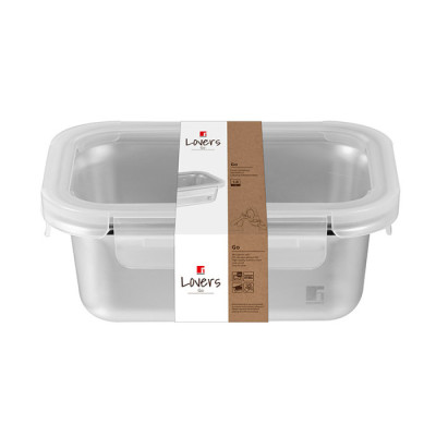 
              Контейнер для зберігання з нержавіючої сталі Bergner Go Lovers, 1,8 л, прямокутний (BG-36312-GY)
                          