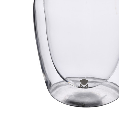 Набір склянок з подвійними стінками Bergner MasterPro Mixology, 540 мл, 2 шт (BGMP-20204)