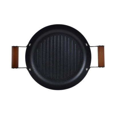 Пательня-гриль чавунна Bergner MasterPro Odin, 28 см (BGMP-3820)