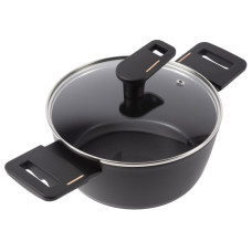 Каструля з кришкою Bergner Copper, 24 см (BG-30294-BK)