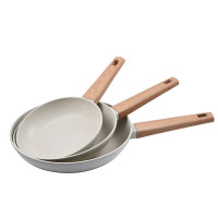 Набір сковорідок Bergner Naturally, 18/22/26 см (BG-34741-CR)