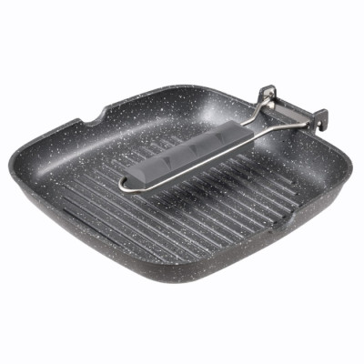 Сковорода-гриль Bergner Orion, 24x24 см (BG-30388-MBG)