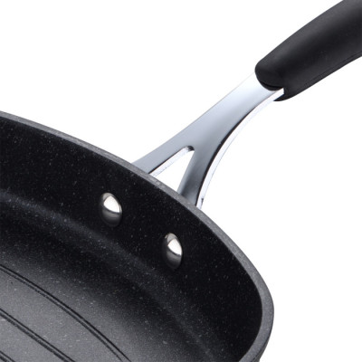 Сковорода-гриль Bergner Midnight, 28x28 см (BG-30130-GR)